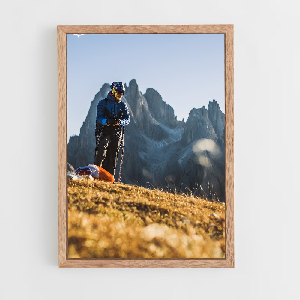 Poster Aaron durogati – affiche Parapente (vue 4)